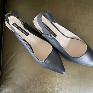 French Connection - Slingback Kitten Heels